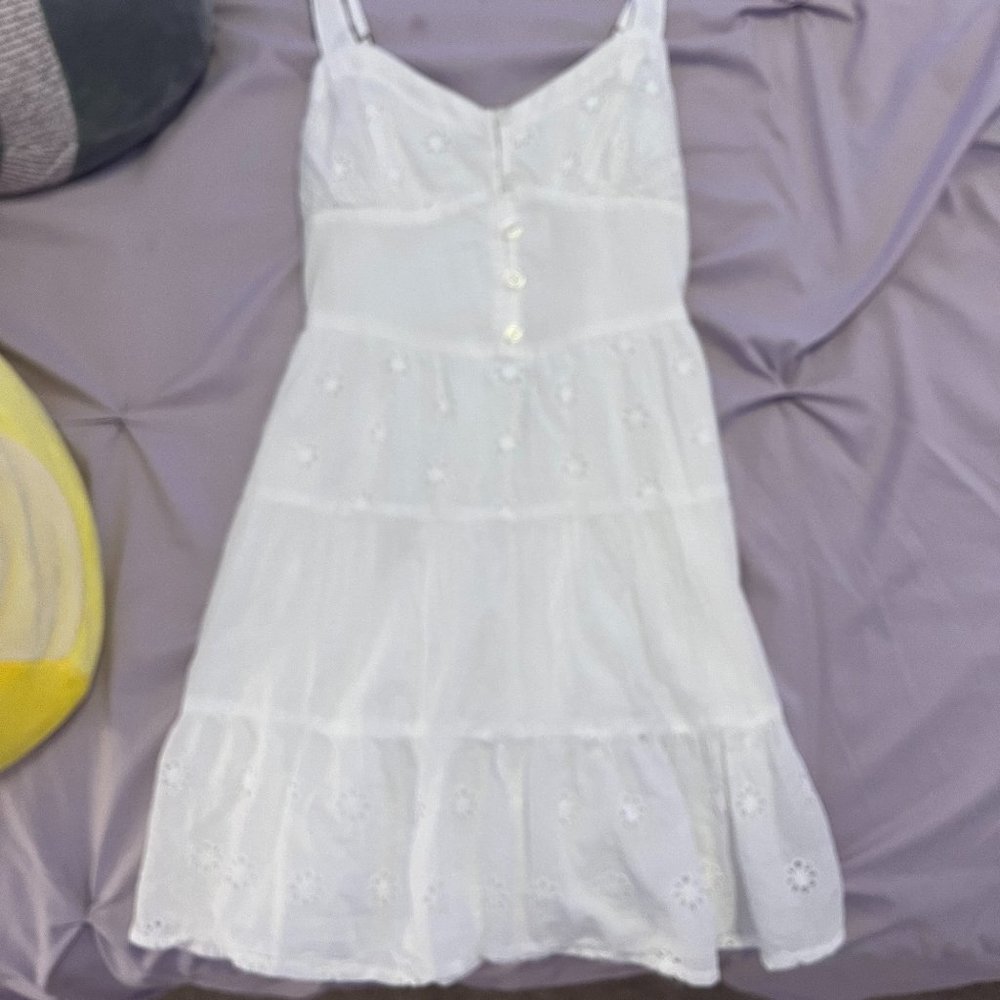 White Hollister Sun Dress/Short Length